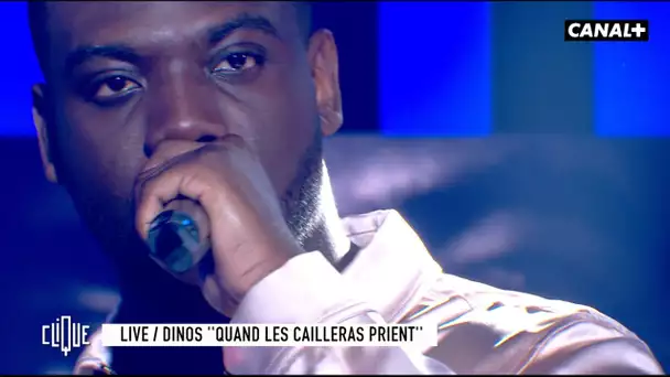 Dinos en live dans Clique avec "Les cailleras prient" - CANAL+