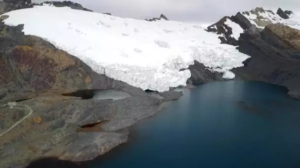 Pérou : la fonte des glaciers menace des villages de la cordillère Blanche • FRANCE 24