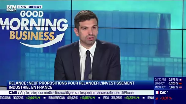 Jonas Haddad (Fondation Concorde): Neuf propositions pour relancer l'investissement industriel