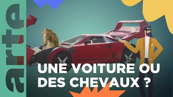 Pourquoi parle-t-on de chevaux pour les voitures ? | Vos questions 🧐 | ARTE Family