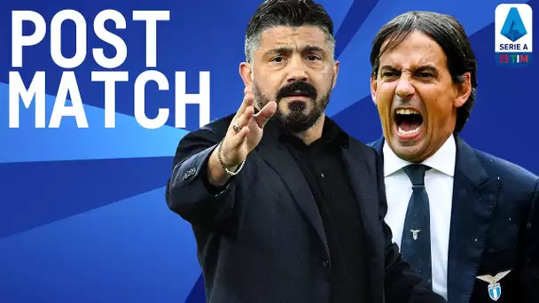 Lazio1-0 Napoli | Inzaghi & Gattuso Post Match Press Conference | Serie A TIM