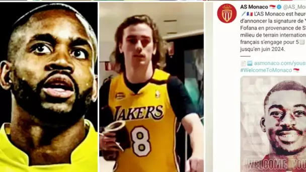 Le Barça annule son transfert au dernier moment... hommage griezmann à Kobe, 3 recrues a monaco