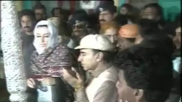 Portrait de Benazir Bhutto