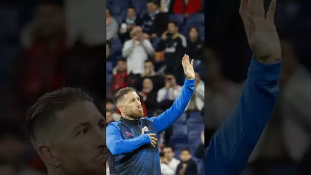 SERGIO RAMOS’s return 🏟️👏🏽 #sergioramos #bernabeu #realmadrid