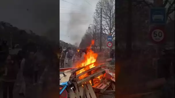 Fortes tensions et affrontements à Bruxelles