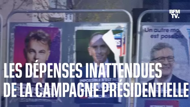 Café, rugby, autocollants…les dépenses de campagne inattendues de la présidentielle 2022