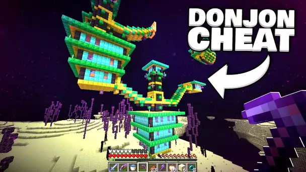 J'ai ajouté des DONJONS CHEATÉS sur MINECRAFT !