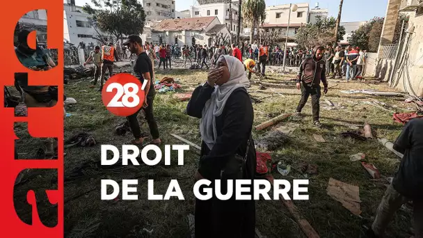 Israël-Hamas : le droit de la guerre existe-t-il encore ? - 28 Minutes - ARTE