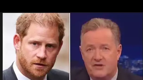 Harry veut un "contrôle total" sur ce qui se dit sur lui, déclare Piers Morgan furieux