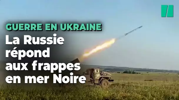 Guerre en Ukraine : la Russie répond aux frappes en mer Noire par de nouvelles attaques de missiles