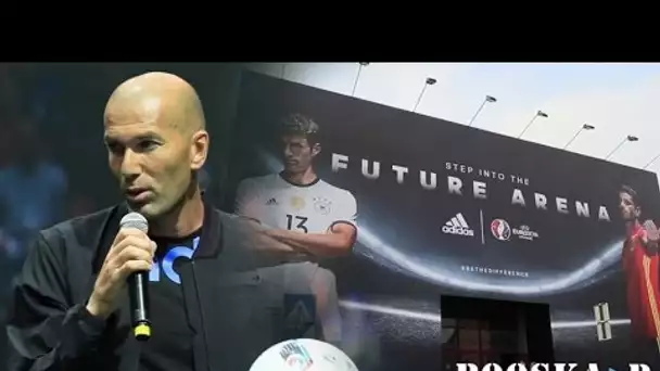 Zidane présente la Future Arena [REPORTAGE]