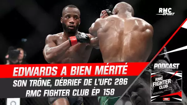 UFC 286 : Edwards a mérité son trône, débrief de sa nouvelle victoire sur Usman (RMC Fighter Club)