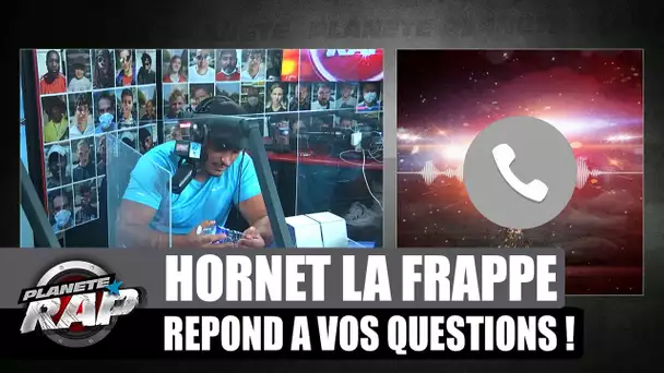 HORNET arrête  le rap ? Il répond à VOS questions ! #PlanèteRap