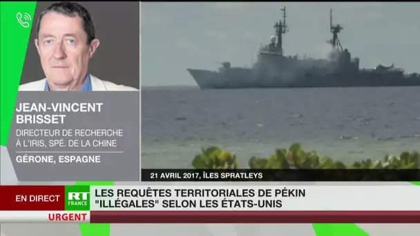 Situation en mer de Chine méridionale : «A l’heure actuelle, la Chine est dans l’illégalité»