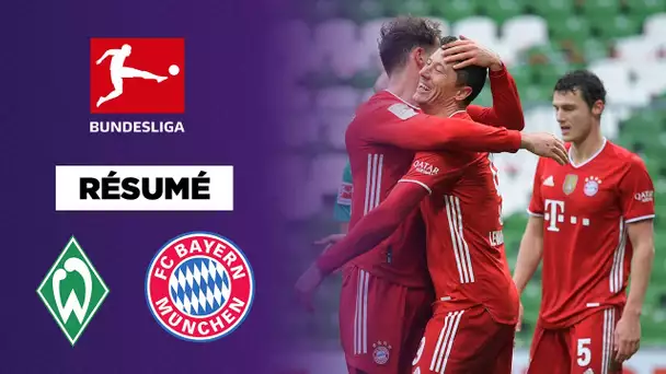 🇩🇪 Résumé - Bundesliga : Le Bayern Munich bien trop fort pour le Werder !