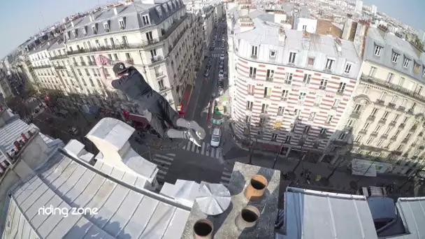 Défi Parkour : Saut de la mort sur les toits de Paris (feat. Yoann Leroux)