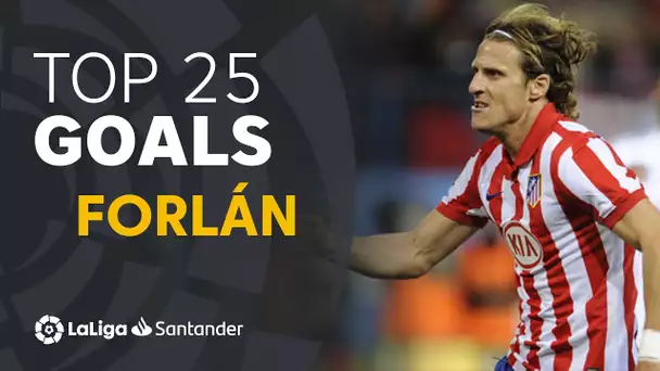 TOP 25 GOALS Diego Forlán en LaLiga Santander