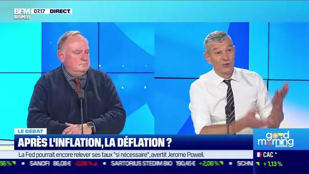 Nicolas Doze face à Jean-Marc Daniel : Après l'inflation, la déflation ?