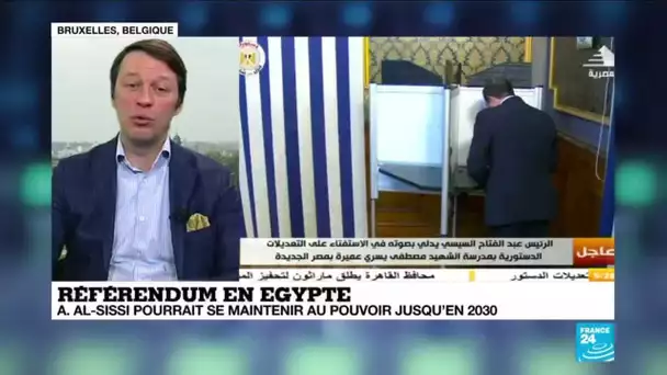 Référendum en Egypte : Un scrutin pour l'extension du mandat présidentiel
