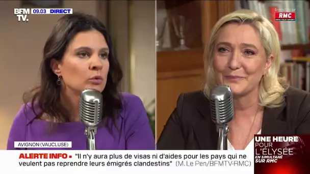 Le Pen : "Ces petits jeunes de Sciences Po devraient respecter la démocratie"
