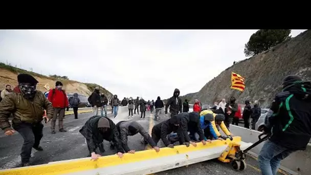 Blocage autoroutier entre l'Espagne et la France : l'action se poursuit