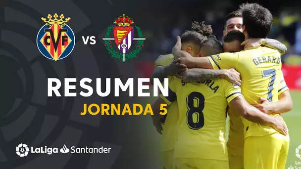 Resumen de Villarreal CF vs Real Valladolid (2-0)