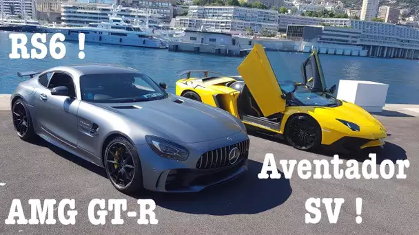 On a sorti l'Aventador SV, AMG GT-R, la RS6, et la R8 V10 ! Embarque avec nous !