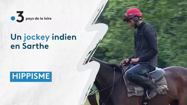 Portrait : Parbat Singh, un jockey indien en Sarthe