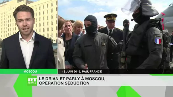 Le Drian et Parly à Moscou pour le Conseil de coopération sur les questions de sécurité