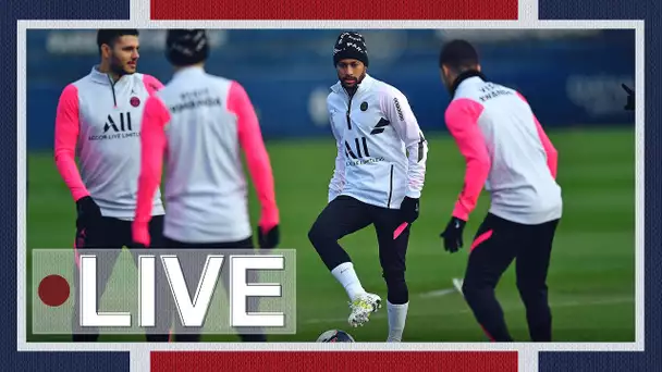 ⚽️ L'entraînement veille de Lorient - Paris Saint-Germain  🔴🔵