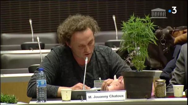 Cannabis thérapeuthique : l'exploitant agricole Jouanny Chatoux devant les députés