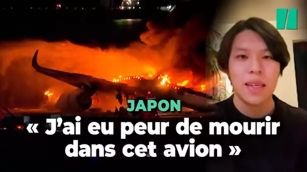 « C’est un miracle » : Les passagers à l’intérieur de l’avion qui a pris feu à Tokyo témoignent