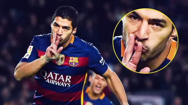 La raison pour laquelle Suarez fait 2 bisous sur sa main quand il marque | Oh My Goal