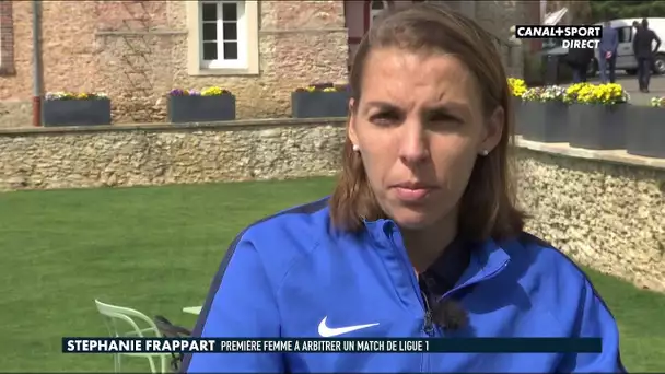 Stéphanie Frappart première femme à arbitrer un match de Ligue 1 Conforama