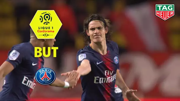 But Edinson CAVANI (5') / AS Monaco - Paris Saint-Germain (0-4)  (ASM-PARIS)/ 2018-19