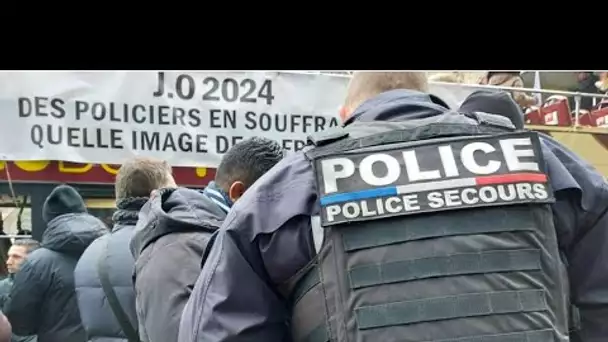 JO Paris 2024 : des policiers appellent à un «jeudi noir» pour obtenir des «mesures exceptionnelles»