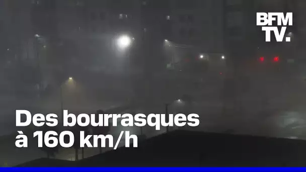 Ouragan Milton: notre reporter nous montre la force des vents en Floride