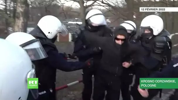 Allemagne-Pologne : heurts entre la police et des manifestants pro-migrants à la frontière
