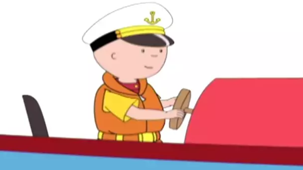 Caillou en Français | Caillou le Capitaine | 413 | dessin animé | NOUVEL ÉPISODE HD