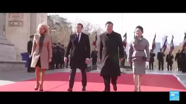 Xi Jinping est arrivé en France pour célébrer les 60 ans de relations diplomatiques franco-chinoises