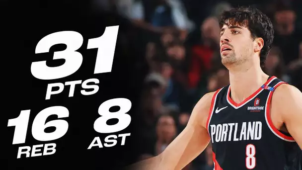 Deni Avdija's MONSTER 31-PT DOUBLE-DOUBLE! (16 REB, 8 AST) | March 19, 2025