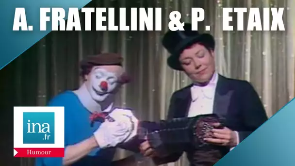 Annie Fratellini et Pierre Etaix à l'accordéon | Archive INA