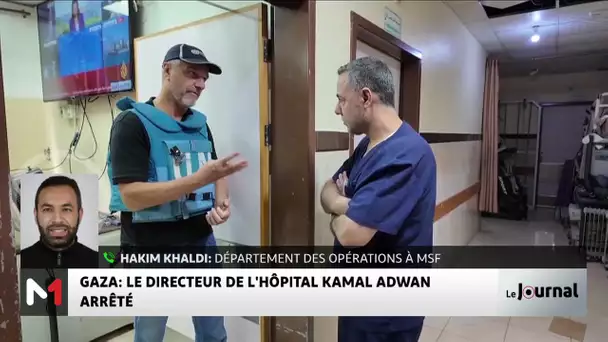 Gaza : Le directeur de l´hôpital Kamal Adwan arrêté