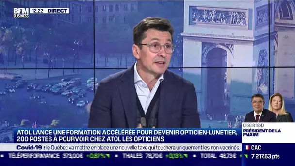 Eric Plat (Atol les Opticiens) : Atol lance une formation accélérée pour devenir opticien-lunétier