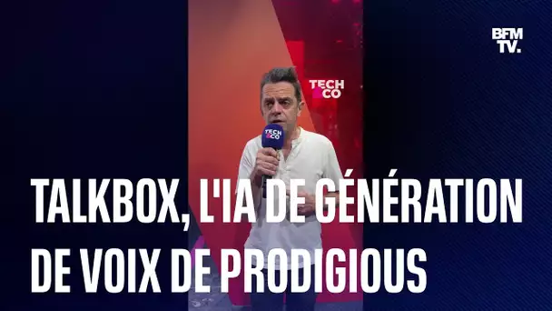 TalkBox, l'IA de génération de voix de Prodigious