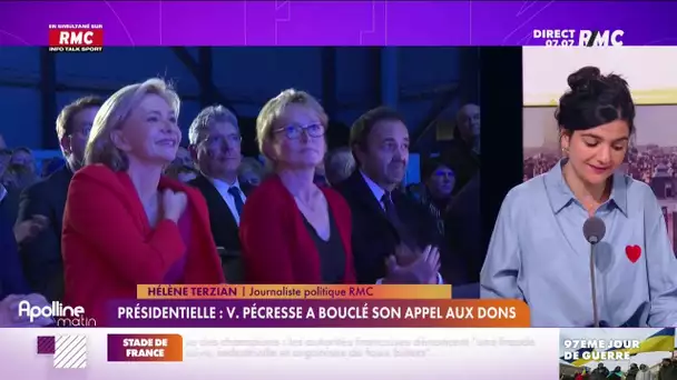 Frais de campagne : Valérie Pécresse a bouclé son appel aux dons