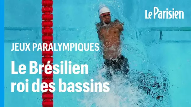 Gabriel dos Santos Araujo, l'incroyable nageur brésilien décroche sa 3e médaille d'or