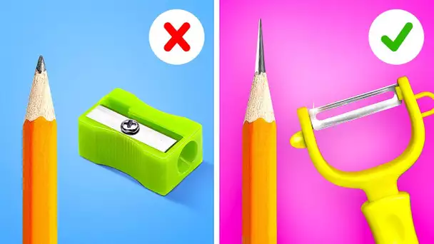 INCROYABLES ASTUCES & IDÉES DIY POUR L'ÉCOLE QUE TOUT LE MONDE DEVRAIT CONNAÎTRE