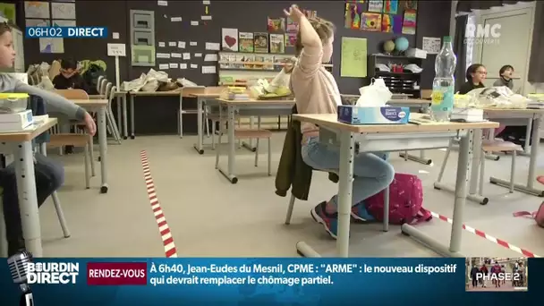 Écoles: le gouvernement ne veut pas précipiter l’allègement des règles sanitaires
