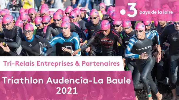 Triathlon Audencia-La Baule 2021 :  suivez en direct la Tri-Relais Entreprises & Partenaires
